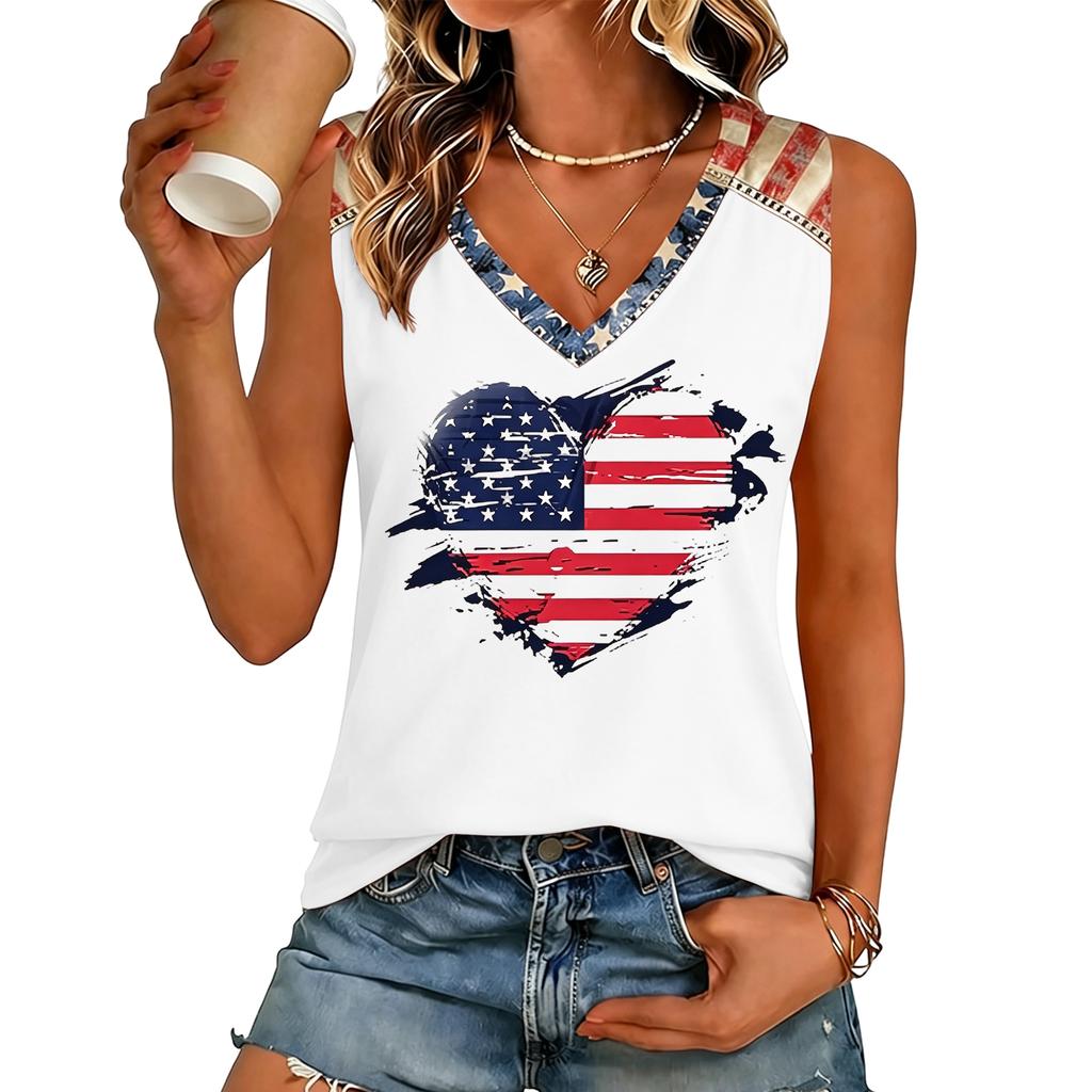 Women V Neck Casual Letter Print Short Sleeve T Shirt Top Loose Fit Soft Fabric Comfortable Pullover Tee for Daily Wear