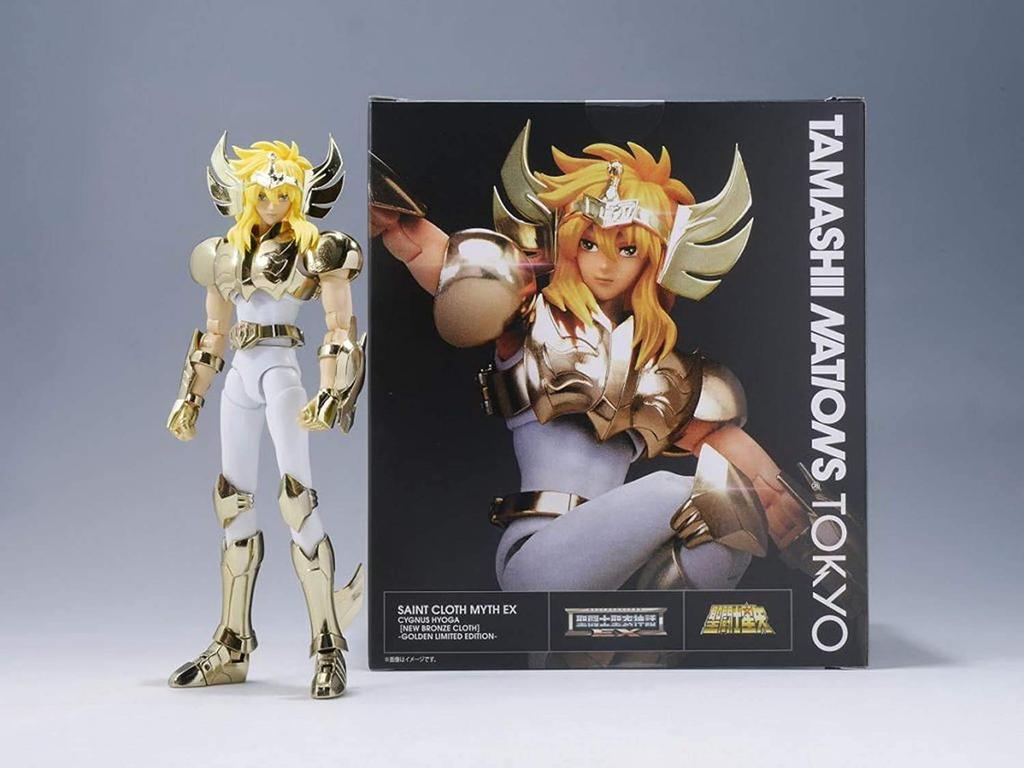 Saint Seiya Cloth Myth EX Лебедь Хёга Бронзовый ОГРАНИЧЕННЫЙ TAMASHII NATIONS TOKYO Ограниченное издание (Новая Ткань) ~ЗОЛОТОЕ ИЗДАНИЕ~