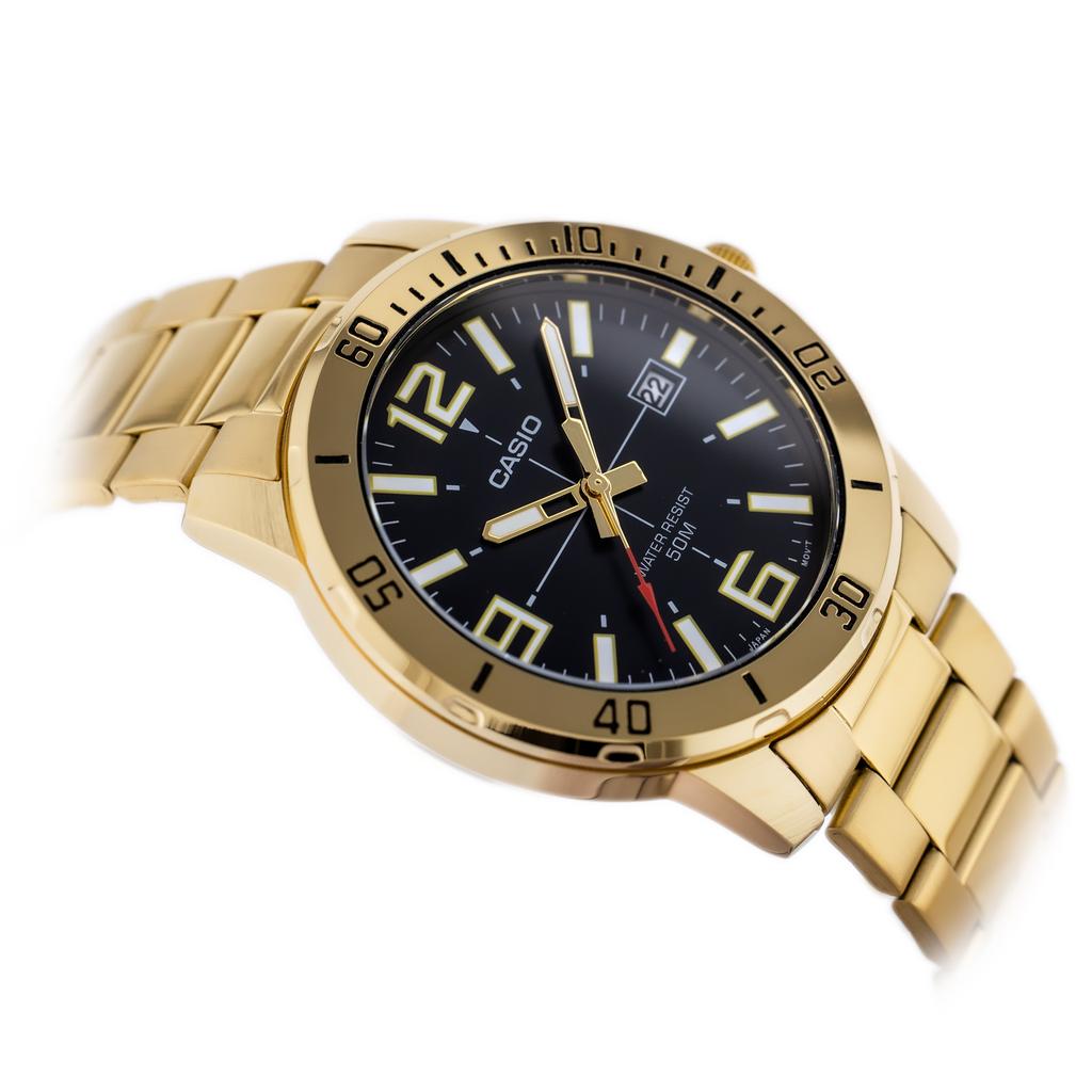 MEN'S WATCH CASIO MTP-VD01G-1B + BOX