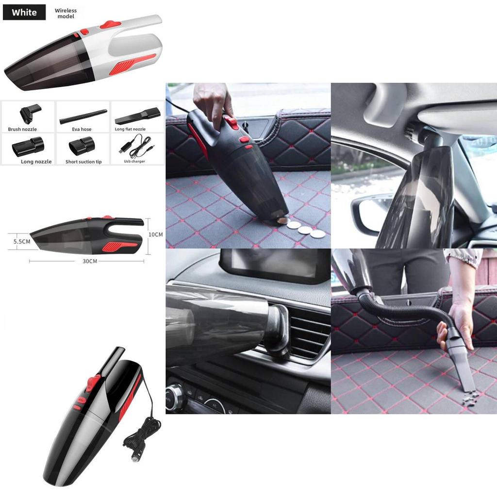 Tragbarer Kabelloser Nass-Trocken-Auto-Akku-Staubsauger Mit Hoher Saugkraft Für Heim- Und Fahrzeuggebrauch