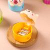 Creative Stationery Children Pencil Sharpener Cute Cartoon Cat Double Hole Pencil Sharpener