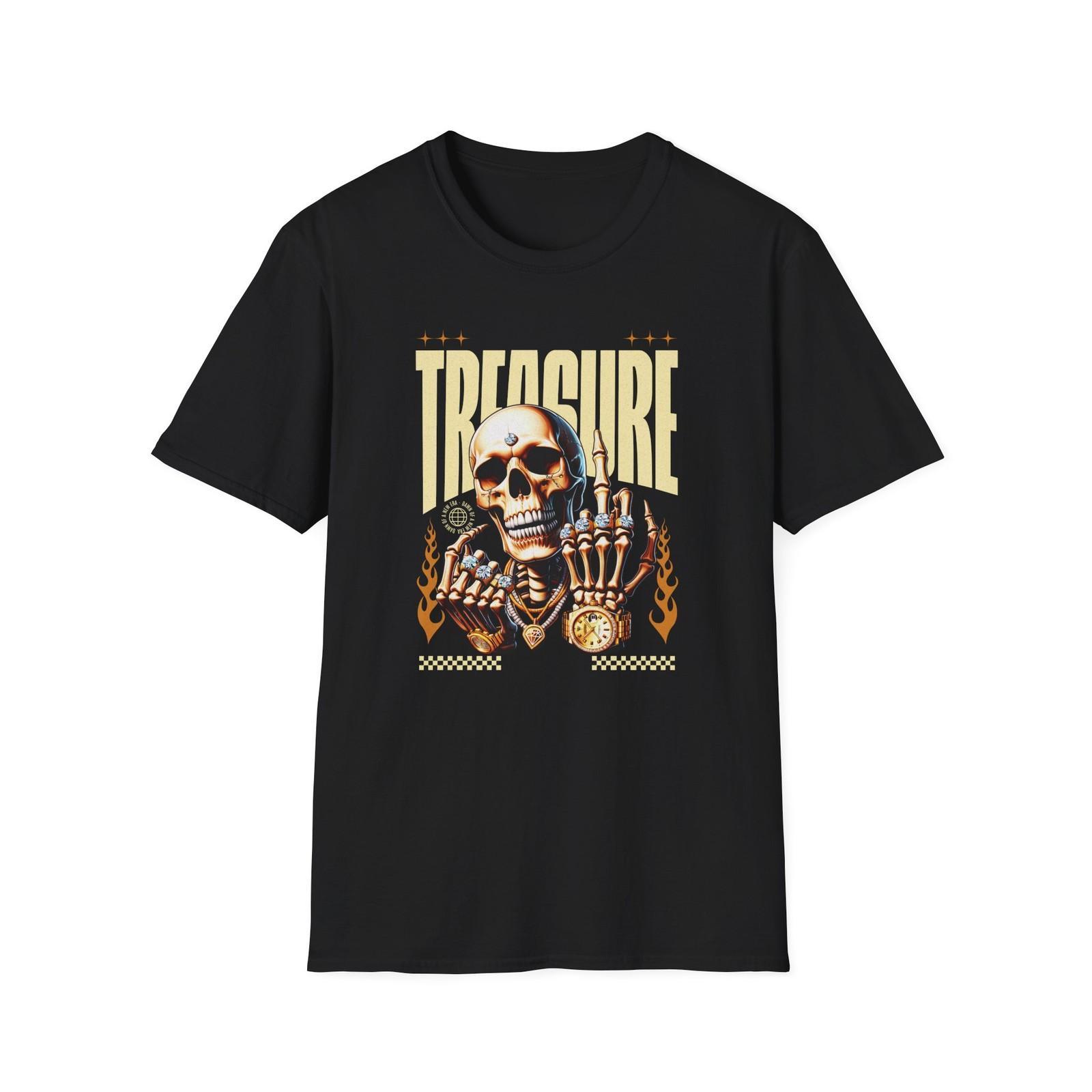 Treasure | Adult Shirt | Teen Clothes | Skull Shirt | Trending | Birthday Gift XL