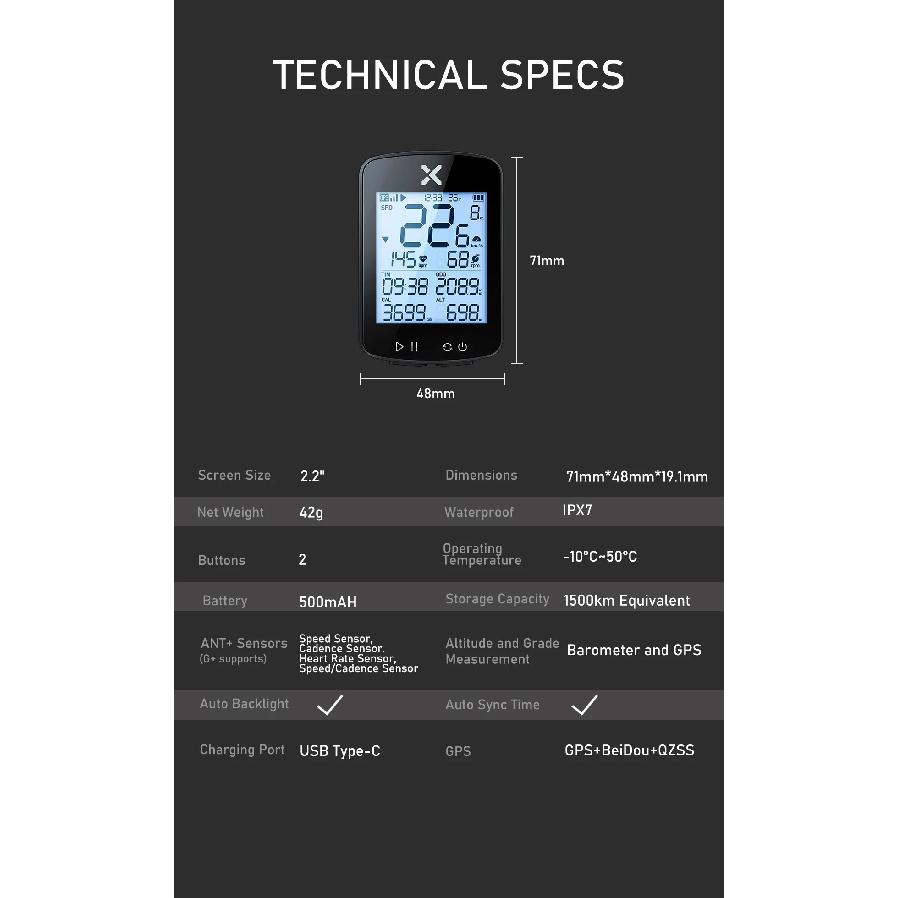Choice Version xoss G+ G2 G plus 2 Bike Computer GPS Generation Cycling Wireless Speedometer Tracker Odometer Road MTB Bike ANT+