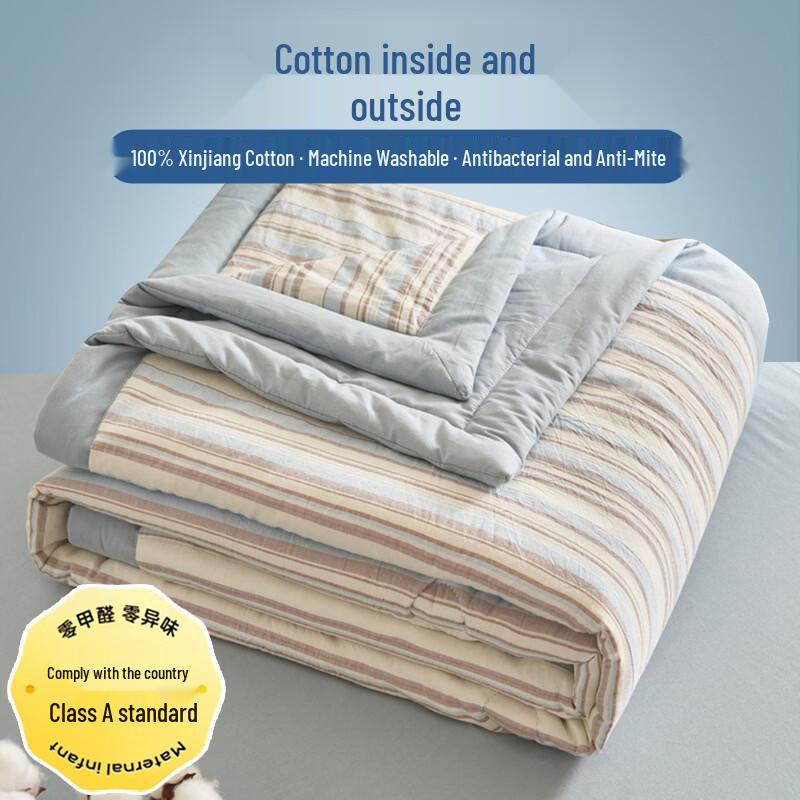 Machine Washable Pure Cotton Summer Quilt