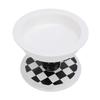 Elevated Cat Bowl Ceramic Anti Tipping Neck Protection Pet Food Water Bowl for Indoor Cats Dogs