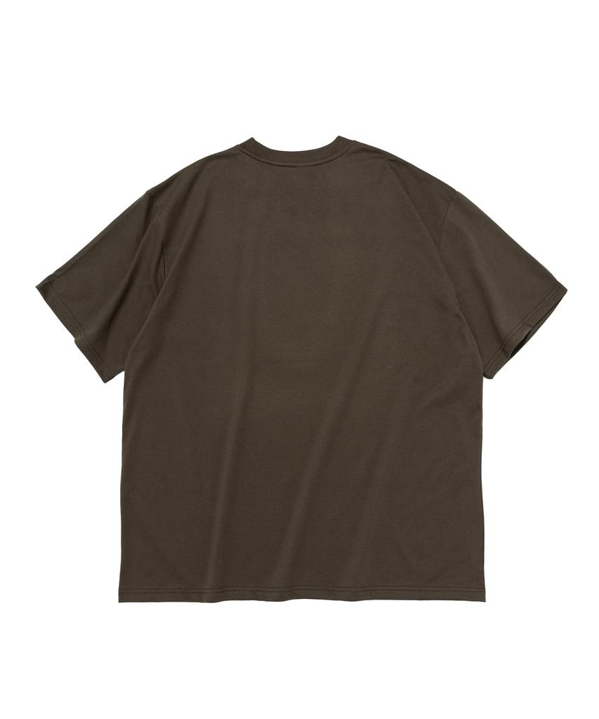 CARGOBROS (Big Size) American Vintage Eagle Short Sleeve T-Shirt (Khaki)