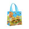 10Pcs Reusable Non-Woven Handbags Waterproof Flower Shopping Tote Bag  Kids Birthday Party