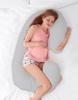 Pregnancy pillow type C removable cover pillow for pregnant women, for feeding - balloons