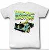 Back To the Future Neon White Adult  Size S-5XL CG2296 Unisex T-Shirt