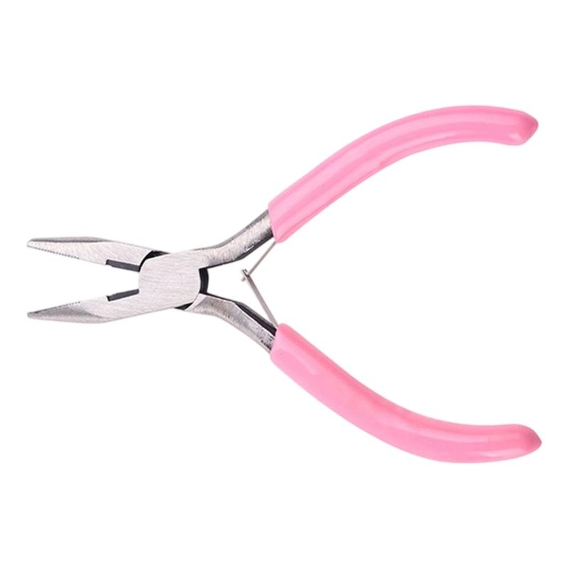 Heavy Duty Pink Crafting Pliers Featuring Reinforced Steel Construction Flexible Jaw Design Suitable For DIYer Projects