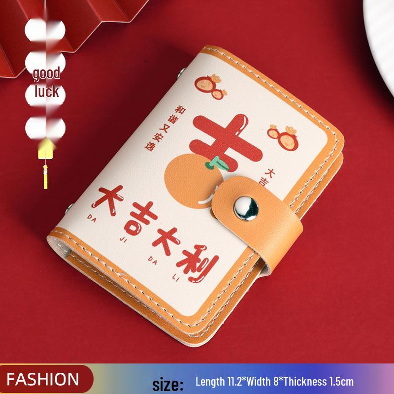 Women s & Men s Multi-Card Slot Wallet: Cartoon Card Holder with Large Capacity for Driver s License and Bank Cards 11.2*8*1.5cm