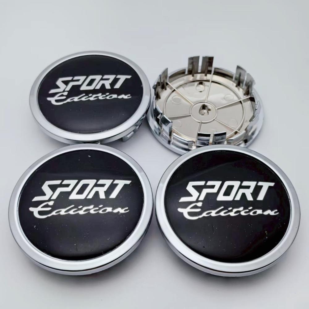 

4pcs Sport Edition Logo Badge Emblem Car Wheel Center Caps 75MM Clips 65MM Wheels Hub Dust Cap Rim Hubcaps Cover Car Accessories Sport Edition Badge&4pcs NBZ75 Wheel Cap