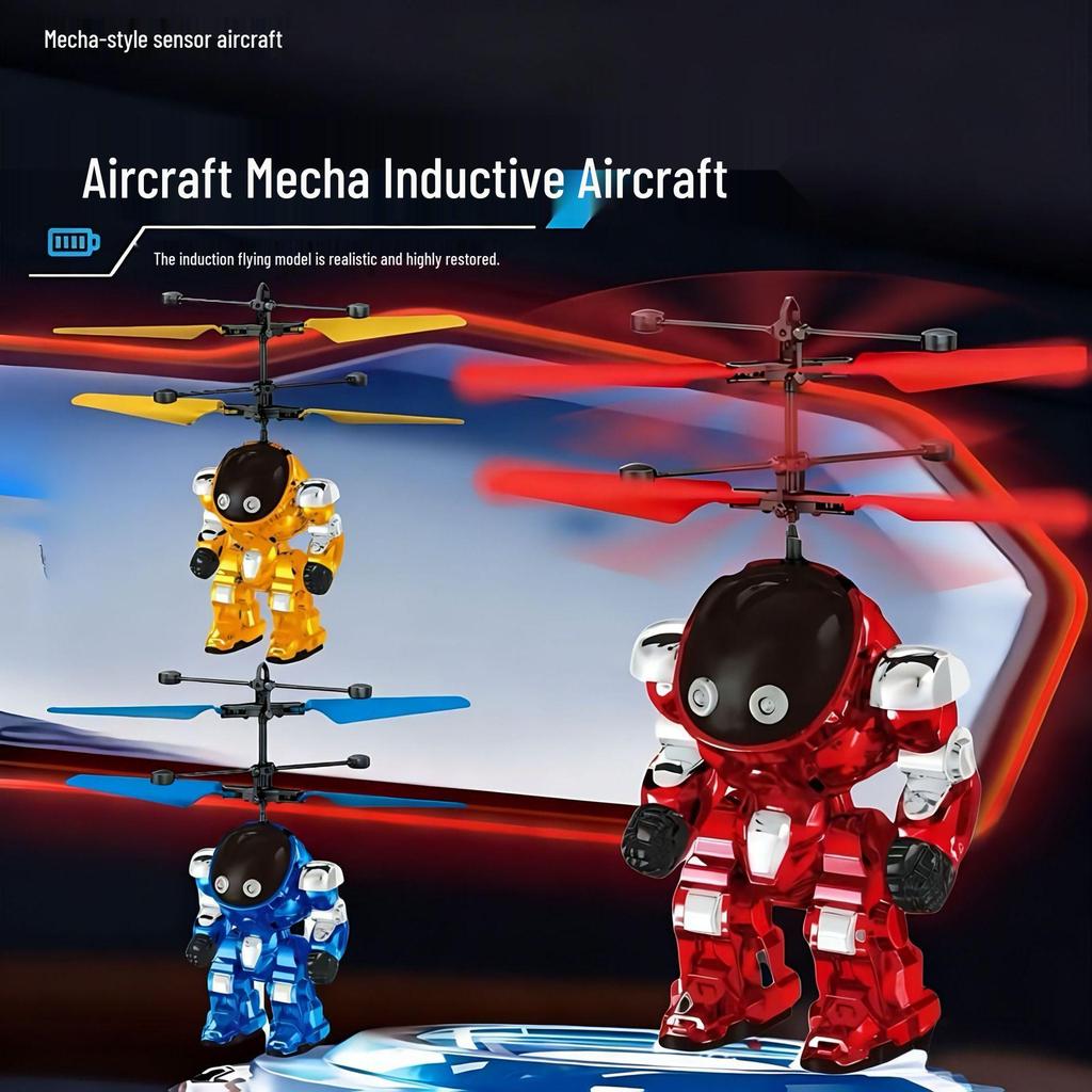 Gesture-Controlled Hovering Glow Helicopter Ball Toy