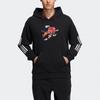 Adidas CNY Series Gfx Hs Logo Print Hoodie Men Tops Black GP1839