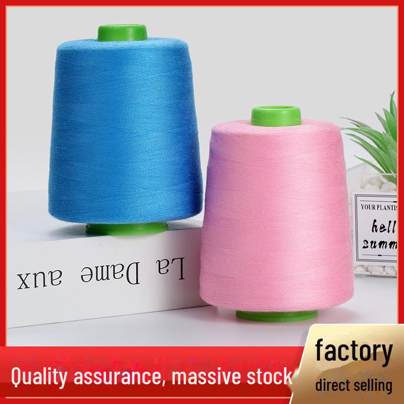Pagoda High-Speed 8000-Yard Polyester Flat Sewing Thread for Clothing Edges