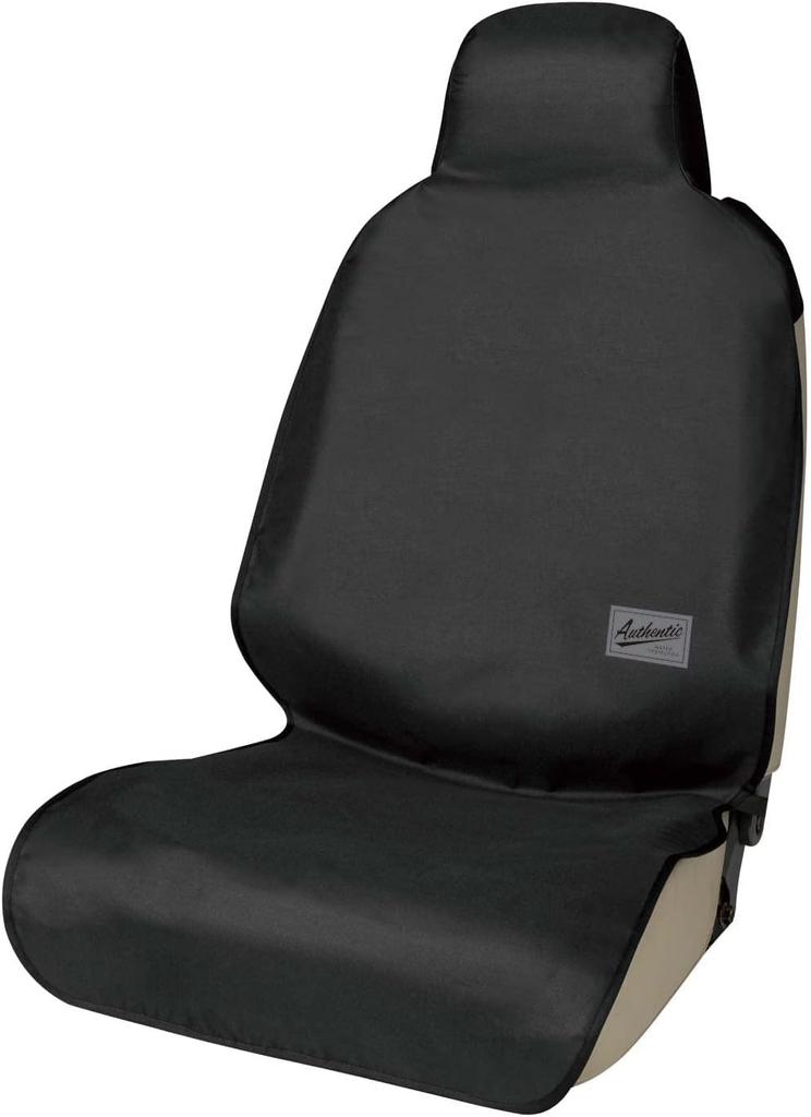 BONFORM FineTex EX Wide Size Seat Front Seat Cover Cover, Waterproof, Water-Repellent, (1 piece), Black, 4092-10BK