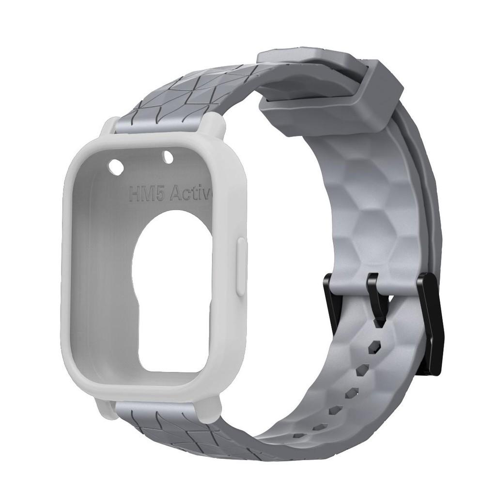 Protector Case+Silicone Strap for Xiaomi Redmi Watch 5 Active/5 Lite Anti-drop Cover Screen Soft Shell Breathable Sport Band