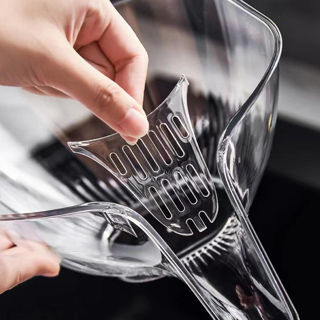 Multi-Purpose Draining Basket Kitchen Sink Drainage Basket Rice Fruit Vegetable Washing Basin Plastic Sieve Basin Supply