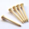 50/100/200Pcs Tees Golf Tees Bamboo Tee Golf Balls Holder 4 Sizes 42mm,54mm,70mm,83mmAvailable Stronger Than Wood Tees Drop Ship