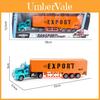 Double Decker Trailer Container Truck Engineering Vehicle Model Children Toy For Boys