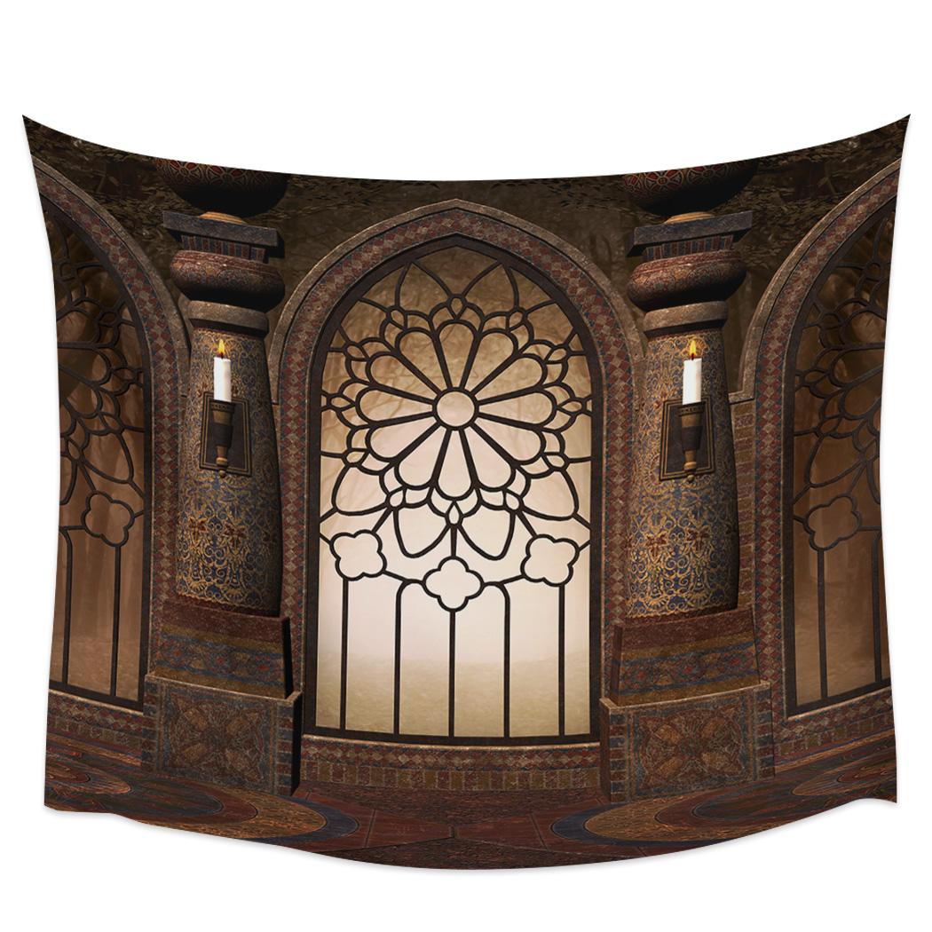 Хэллоуин Ночи Ужасов Гобелен Настенный Гобелен Хиппи Домашний Декор Гостиная Спальня — фото 8