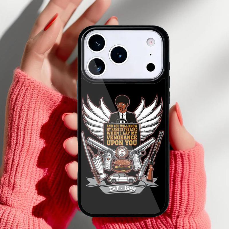 Movie Pulp Fiction Phone Case for iPhone 17 Air 16e 15 14 13 Pro Max Back Cover for 12 11 Pro Coque