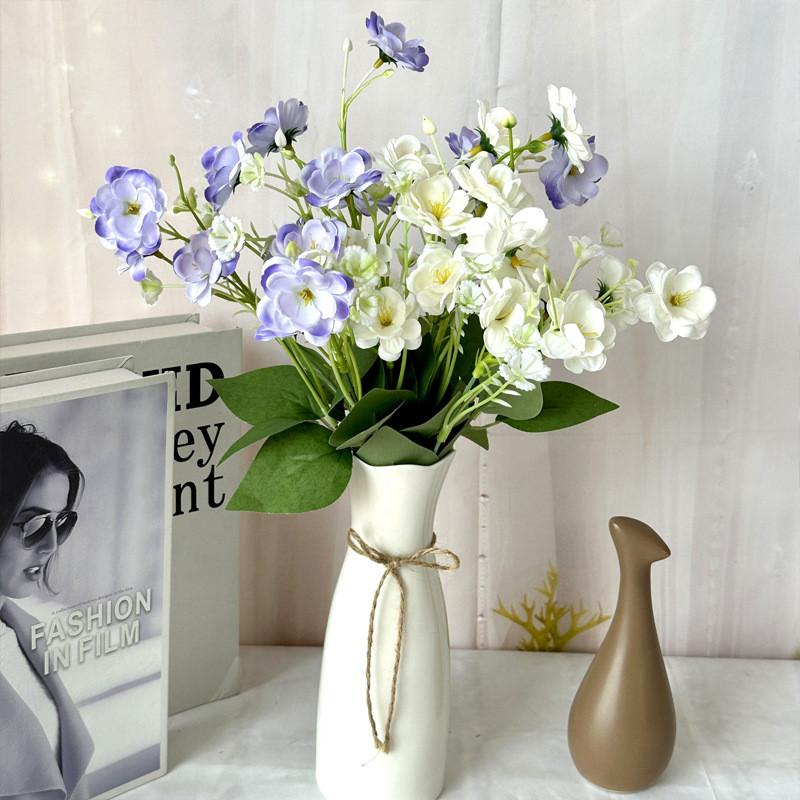 Flower Artificial Jasmine Wedding Hotel Restaurant Decoration Desktop Ornament