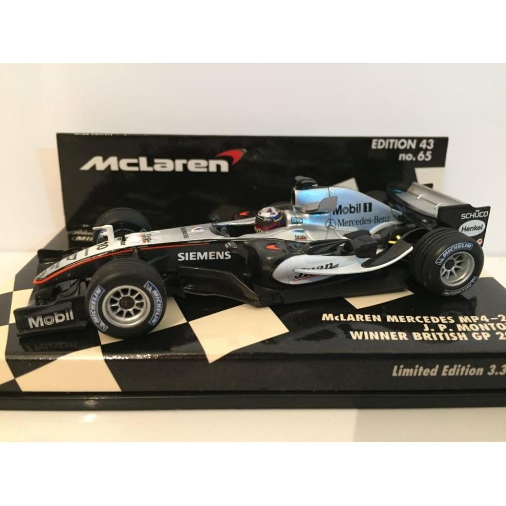 Kyosho Dp 1 43 Mclaren Mercedes Mp4 20 British Grand Prix 2005 Jp Montoya 530054320