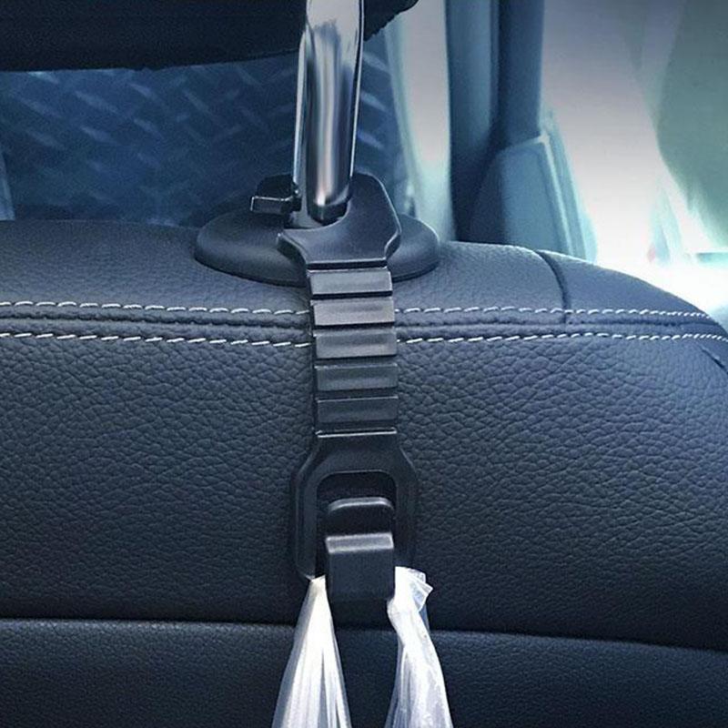 Universeller Auto-Rücksitzhaken Kopfstützenaufhänger für Tasche Beutel Kleidung Hängehaken Kopfstützen-Aufbewahrungshalter Auto Autozubehör