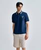 SERGIO TACCHINI M Double Knit Open Collar Polo
