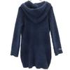 BAREFOOT DREAMS Long Sleeve Zip Hoodie S Navy for Ron Herman Fluffy Women Used