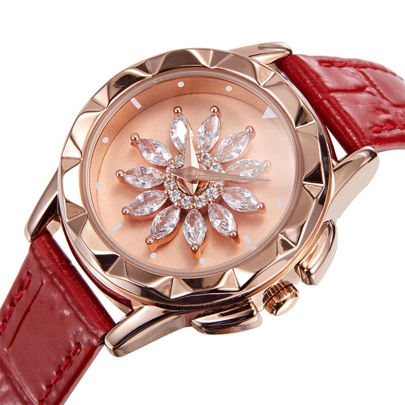 The Wind Comes And Goes, Watch Woman, Thin Belt, Small Female Temperament, Belt, Small Dial.
