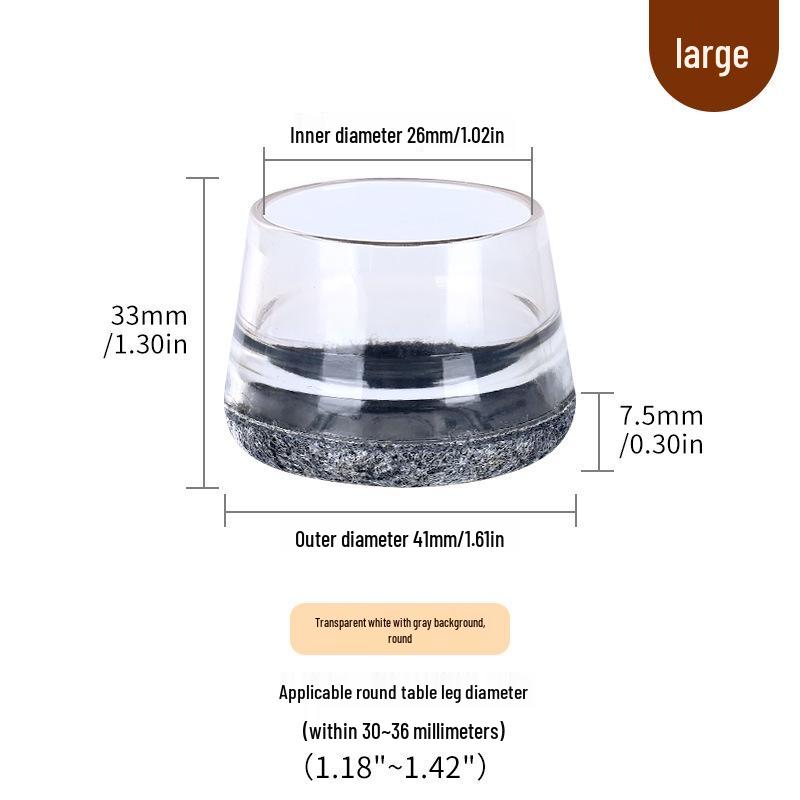 Silicone Chair and Table Leg Covers - Silent, Non-Slip Protection for Furniture