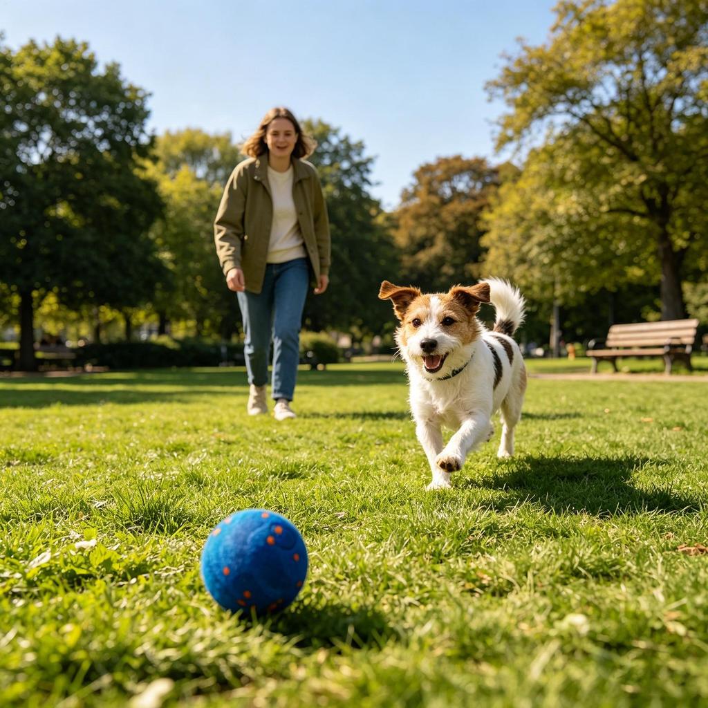 Interactive Dog Toy Electric Rolling Interactive Toy Dog Smart Play Balls For Kitten Cat Puppy Pet Indoor Outdoor Backyard Home