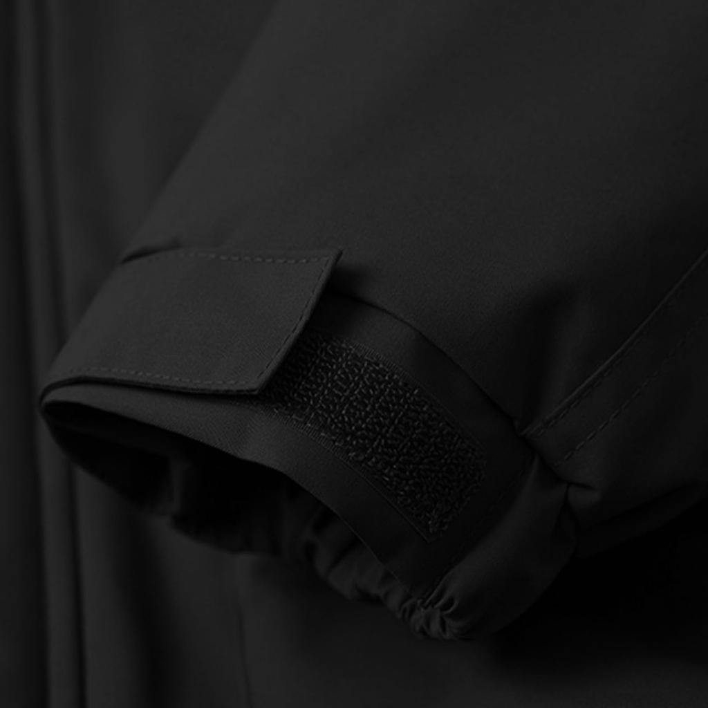 Men's And Women's Casual Solid-color Warm Graphene Hooded Cotton-padded Jacket, Men's Outdoor Large Pocket Workwear Thickened Down Jacket