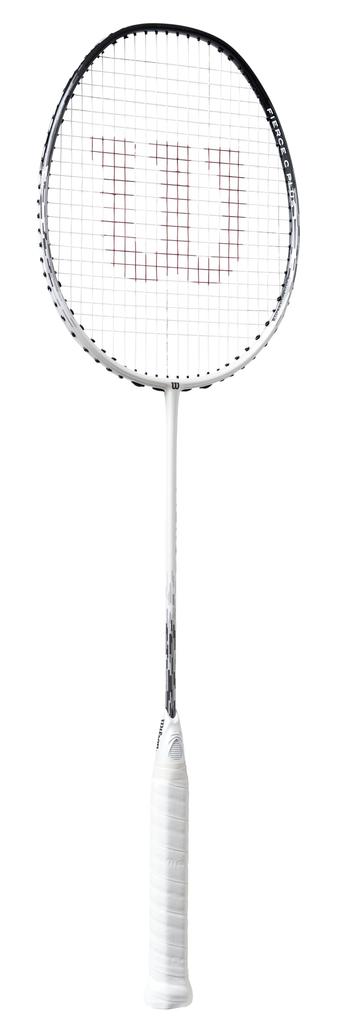 Wilson Badminton Racket [Pre-strung] FIERCE C PLUS Silver/White WR120440S2