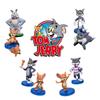 Miquelpw Tom Jerry Action Figures Cute 9pcs/set For Collectors And Cartoon Lovers
