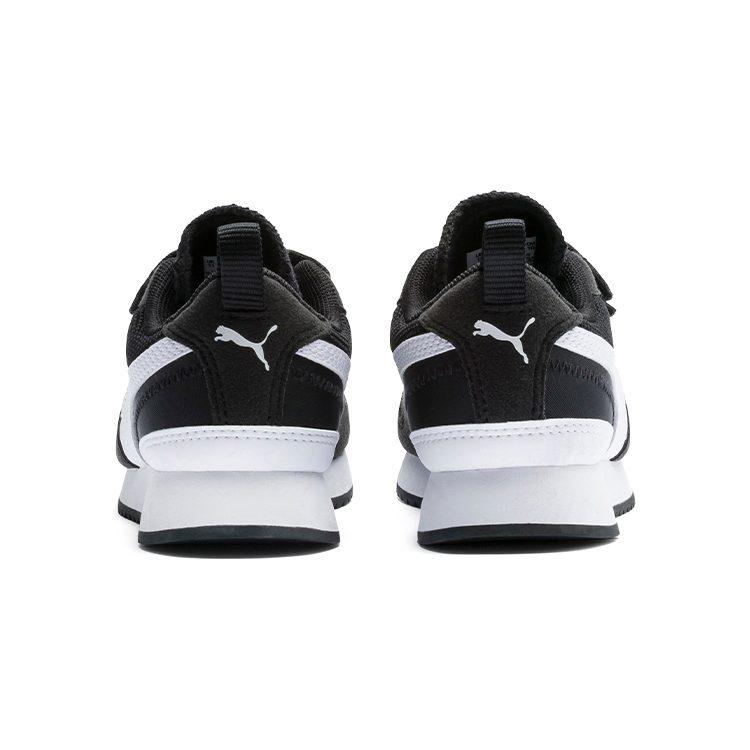 PUMA Cabana R78 Low top Kids Lifestyle Shoes Black White Pre school 373617-01