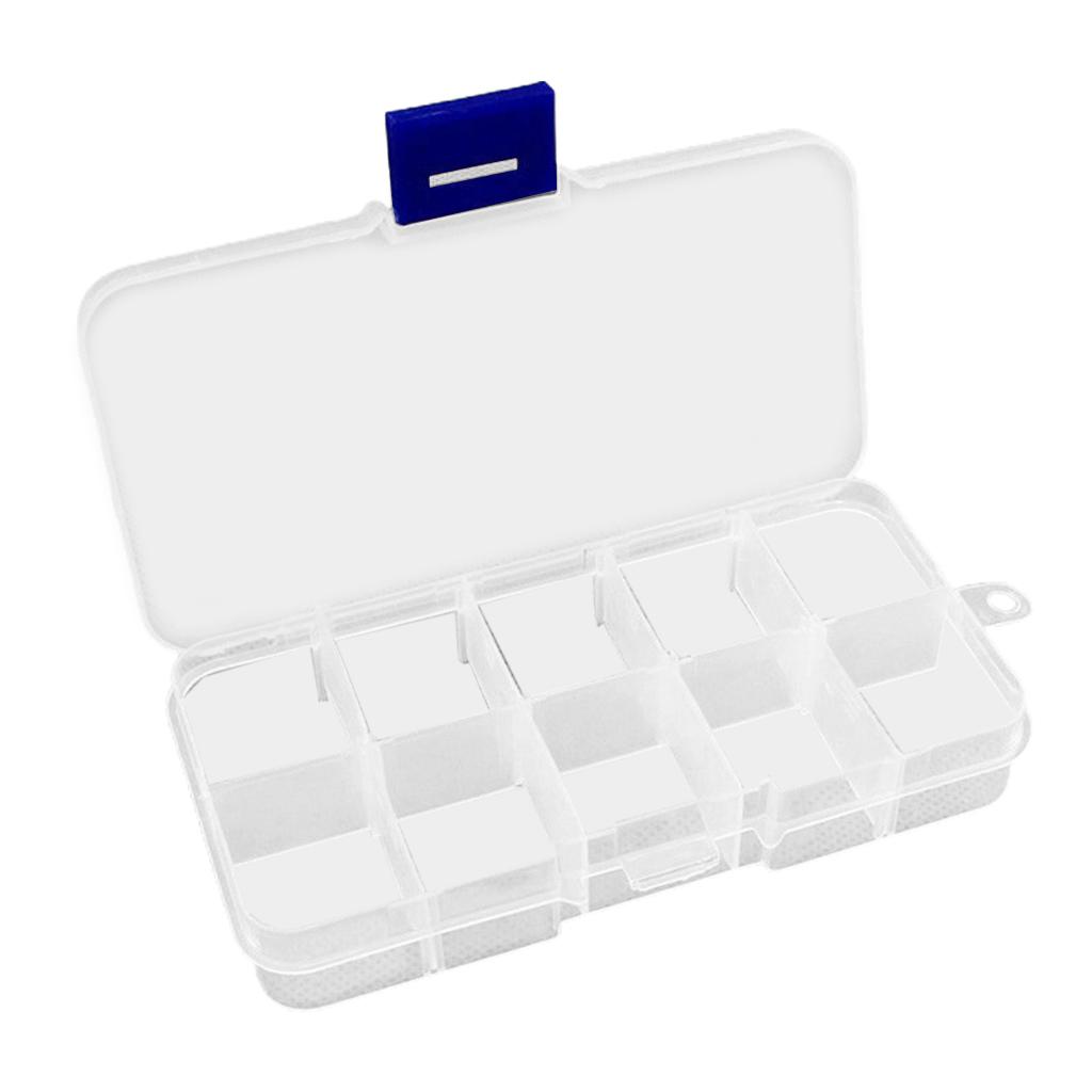 Plastic Transparent Storage for Case Multi Compartment Sewing Supplies Storage B