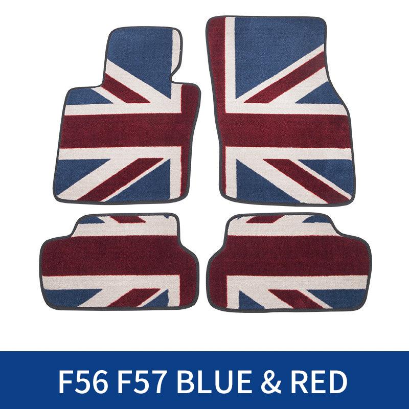 Left Hand Drive Car Floor Mats Foot Carpets For Mini Cooper ClBUMAN F54 3 Doors JCW F56 5 Doors F55 COUNTRYMAN F60  CABRIO F57