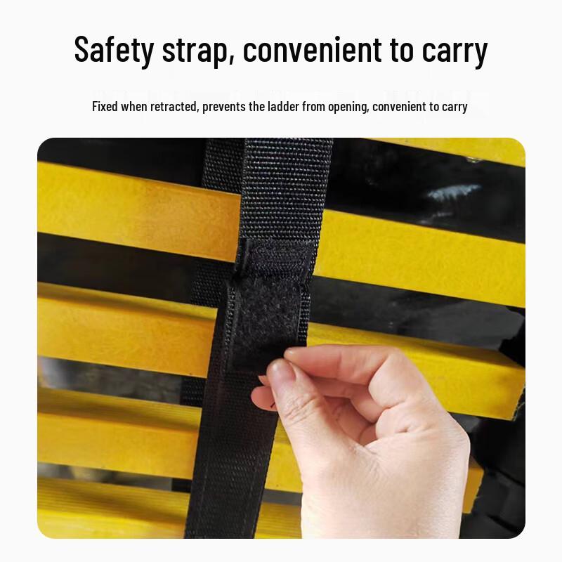 Fiberglass Insulated Telescopic Ladder