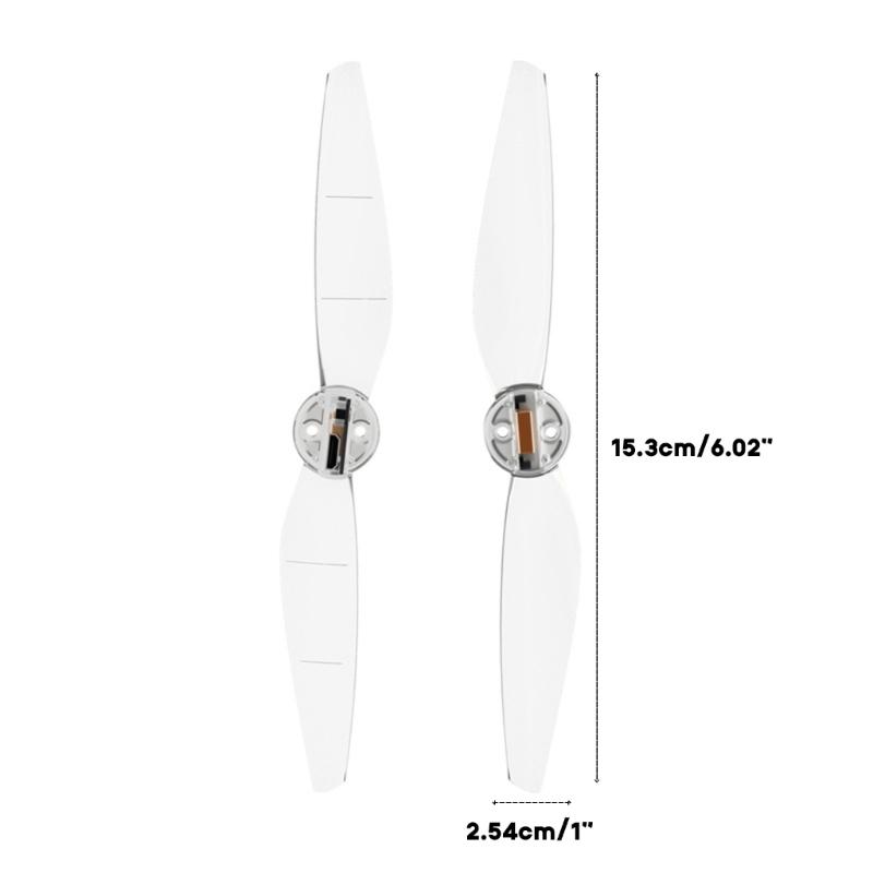 LED Flash Light Propellers for Mini 3 PRO Blades Props Cool Glowing Ring Paddle Blade Rechargeable Night Flying