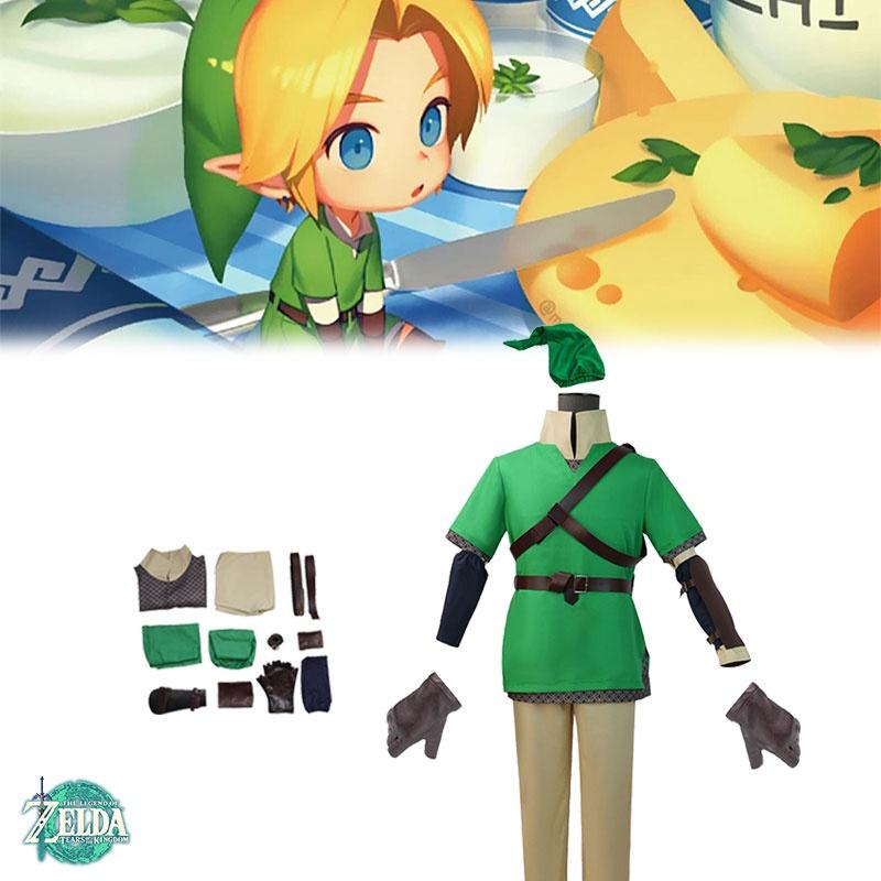 Legend The Of Zelda Link Cosplay Costume Set Halloween Outfit Role Party Playing