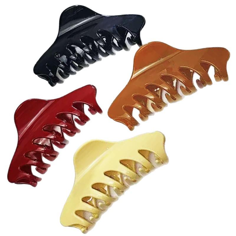 Pinza per Capelli a Forma di Artiglio di Drago Francese - 14 cm - per Capelli Voluminosi - Accessori per Acconciature a Chignon