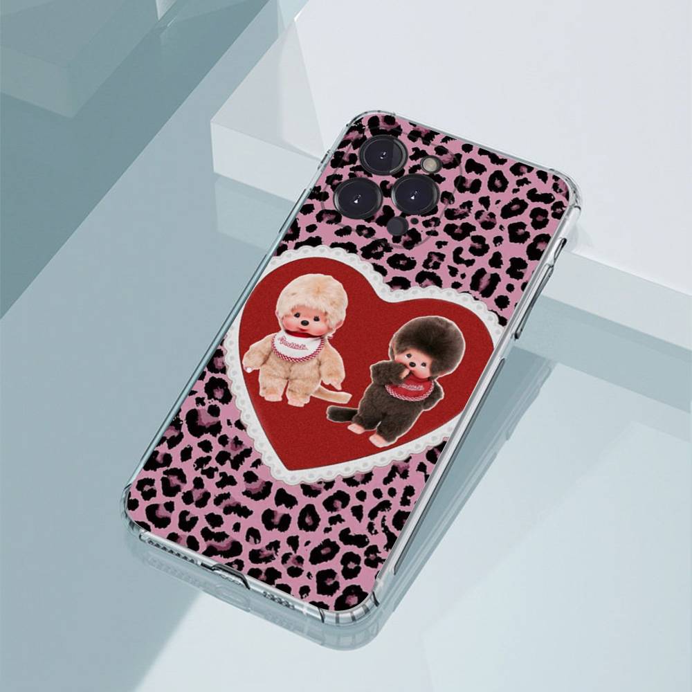 

Cute M-monchhichis-s Phone Case For iPhone17,16,15,14,13,12,11,Pro,Xs,Max,Mini,Plus Antislip Shockproof Hard iPhone11PROMAX