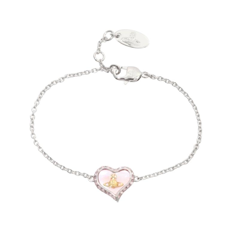 

Vivienne Westwood Minimalist Design Brass Bracelet Women bracelets Silver 61020060-02P659 Basic Packaging-Dust Bag+Box