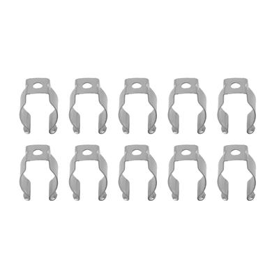 10pcs 12mm/15mm/18mm/21mm/25mm Spring Terry Tool Clips Sturdy 304 Stainless Steel For Organizing Tools Accessories