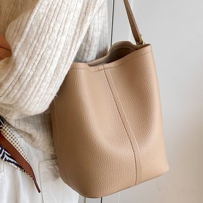 Bag Handbag Women's 2025 New Super Fire Summer Crossbody Bucket Bag Fashion Commuter Shoulder Underarm Bag