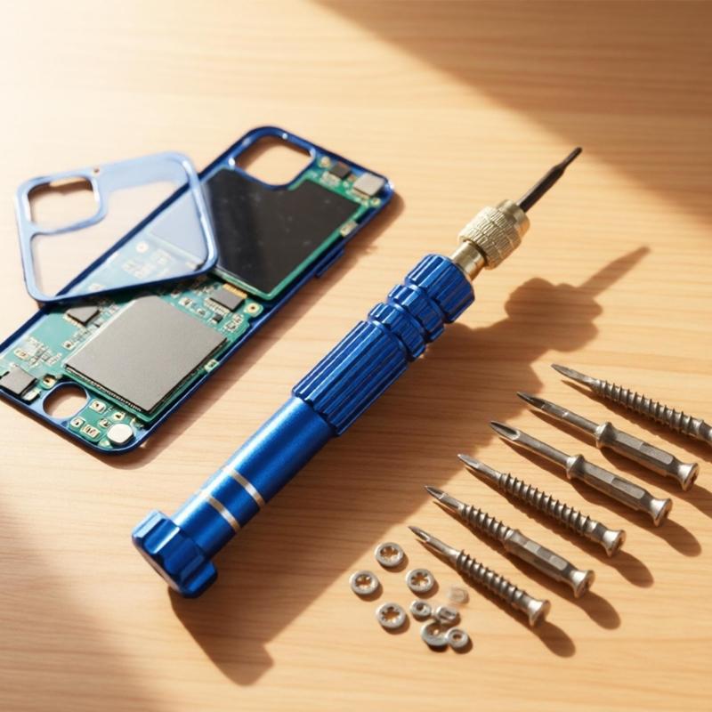 Phone Maintenance Tool 5 In 1 Magnetic Screwdriver Hardened Steel Construction Small Precisions Screwdriver