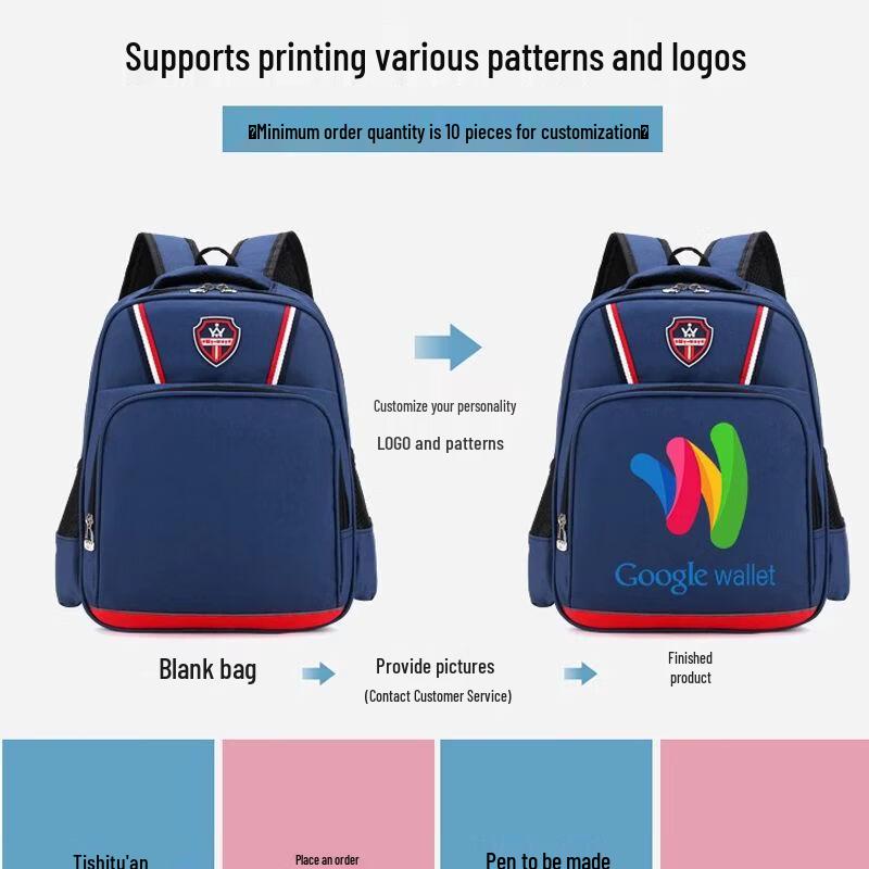 Qinli Ultralight Ergonomic Kids' School Backpack